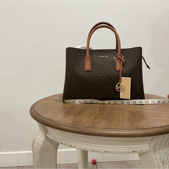 Michael Kors Brown Signature Tote Bag - Picture 6 of 6